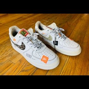 Nike Air Force 1 Low '07 Premium Just Do It 2018 Size 10.5